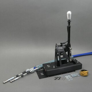 CAE Ultra Shifter "UNDERFLOOR" VW UP GTI ALU anod. GREY Alu silver