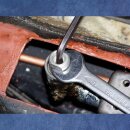 CAE Ultra Shifter VW Käfer / Bug anod. BLACK Alu orange